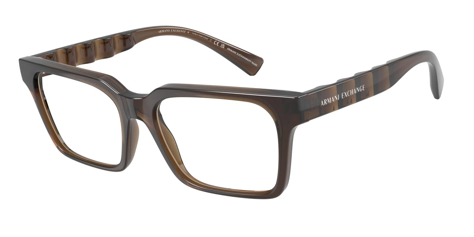 Armani Exchange 3122 Eyeglasses - view 3